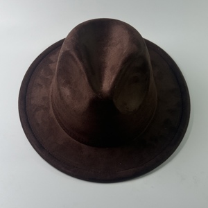 Western Top Cap Big Brim Cowboy Fedora <b>Hat</b> <b>for</b> Kids-Customizable Color & Logo Breathable Fabric <b>for</b> Casual Party Outdoor Use - Product Image 6