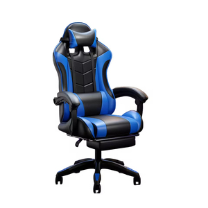 Kursi Gaming Kulit Sintetis Bantalan Busa Kepadatan Tinggi Desain Ergonomis Pengangkat Gas 2-Tahap Memastikan Kenyamanan untuk Sesi Bermain yang Lama - Product Image 5