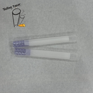 Factory direct sales unbleached glass mouth smoking <b>paper</b> tube customized bleached purple spiral smoking <b>paper</b> roll - Product Image 5