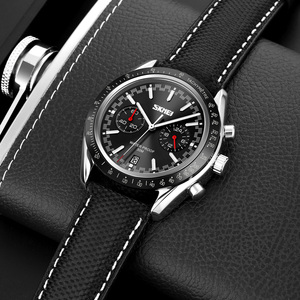 Relojes Deportivos de Lujo SKMEI para Hombre al por Mayor con Correa de Cuero Resistentes al Agua, Aceptan Modelo OEM <span class=keywords><strong>9292</strong></span> - Product Image 3