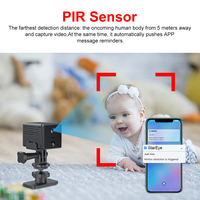 Nueva Tarjeta SIM 4G 2026, Mini Cámara CCTV con Visión Nocturna, WiFi 1080P, Cámara de Seguridad para Automóvil WD20/WD21, Audio Bidireccional, Mini Cámaras 4G