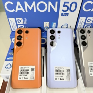 สมาร์ทโฟนขายดีปี 2026 Camon 50 Pro 16GB+1TB 108MP รองรับซิมคู่ CDMA/LTE ภาษาสเปน Android 15.0 90Hz โทรศัพท์ปลดล็อค 5G ทั่วโลก - Product Image 1