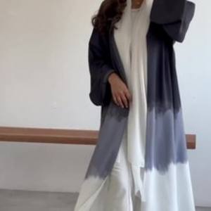 Nouveauté 2025 Robes Modestes Noires en Satin avec Broderie Florale Vêtements Ethniques pour Femme Robe Musulmane Vêtement Islamique Abaya de Dubaï - Product Image 5