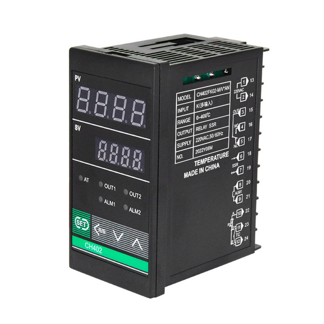 REX C100 RKC Dual Output Temperature Controller Industrial Intelligent Oven PID Control Relay SSR Panel Mount