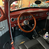 Volant de course universel, style classique, pour drift, design profond, aspect bois véritable, JDM, grain personnalisé, volant vintage solide