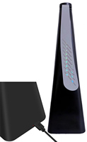 Ventilateur anti-mouches portable rechargeable par USB, pour intérieur/extérieur, terrasse, éloigne les moustiques et les insectes, répulsif pour animaux et aliments en cuisine