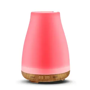 Diffuser Minyak Esensial Aromaterapi 100Ml, Penyebar Aroma Innogear dengan Lampu LED Warna