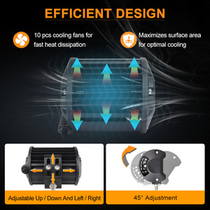 NAO Đèn Làm Việc Xe Hơi Lái Xe 4 Inch Siêu Sáng Thanh Đèn <span class=keywords><strong>Led</strong></span> Xe Tải Ô Tô Utv Syv Thanh Đèn <span class=keywords><strong>Led</strong></span> Địa Hình 4X4 Cho Xe Địa Hình - Product Image 4