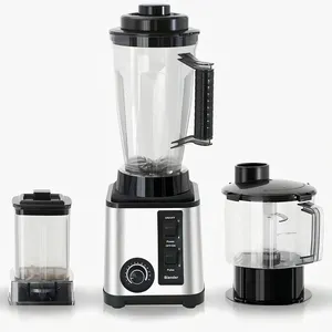 Mesin Blender 3-in-1 Blender Perak Crown Blender Mini nyaman