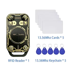 Con số-tắc kè hoa siêu v2.0 RFID thông minh chip Reader emulator 2xuid <span class=keywords><strong>Keychain</strong></span>/cuid thẻ giải mã NFC duplicator kiểm soát truy cập 125Khz - Product Image 5