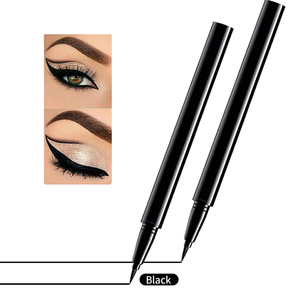 थोक वाटरप्रूफ गंध प्रमाण लंबे समय तक चलने वाले काले eyeliner पेन निजी लेबल गहरे भूरे रंग की पतली आंख लाइनर पेन - Product Image 2