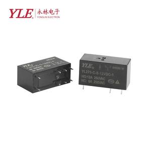 電磁スターターリレー4P/5P/6P/8P PCBマウントエポキシカプセル化通信信号リレー - Product Image 1