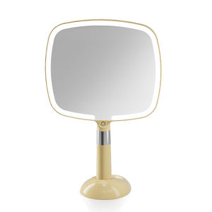 Cermin Tangan Led Layar Sentuh Pintar Persegi Cermin Genggam Logo Kustom untuk Makeup - Product Image 6