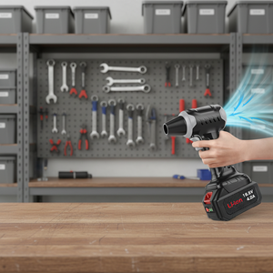 Soplador de Hojas Eléctrico sin Batería, Ventilador Turbo Portátil, Soplador de Hojas Inalámbrico, Soplador de Aire para Hojas y Nieve - Product Image 6