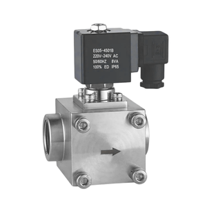 2 طريقة عالية Pressurep الملف اللولبي صمام G1/4 "- 1" ، عادة مفتوحة ، لا 120BAR مياه الفولاذ غير القابل للصدأ الملف اللولبي صمام - Product Image 3