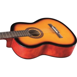Guitares EKO - CS-10 Sunburst, guitares classiques pour débutants, manche et touche brillants. - Product Image 3