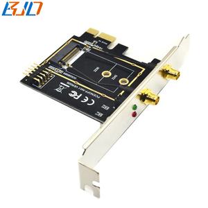 M.2 NGFF clave un + E Mini PCI-E adaptador inalámbrico WiFi Bluetooth tarjeta de red convertidor PCI-Express 1X M2 NGFF - Product Image 5