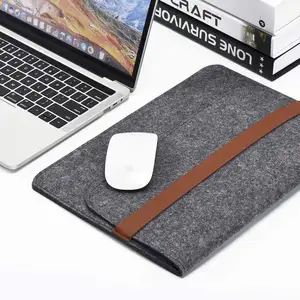 Popular Waterproof Bag Durable Men Casual Felt Laptop Bag