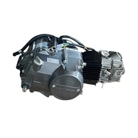 Moto tout-terrain buggy de plage LF Lifan 110CC à refroidissement par air semi-automatique quatre vitesses 0-1-2-3-4 Ensemble moteur à cylindre en aluminium