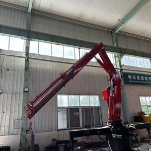 הידראולי המפרק משאית בום רכוב מנוף, ציוד הרמה והרמה ציוד 25 טון תוצרת סין, במפעל חם מכירה - Product Image 1