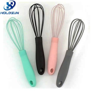 <span class=keywords><strong>Fouet</strong></span> à œufs manuel en <span class=keywords><strong>silicone</strong></span> de 8 pouces avec grande poignée <span class=keywords><strong>Mini</strong></span> moustache de poche de couleur personnalisée pour remuer et battre les œufs en <span class=keywords><strong>cuisine</strong></span> - Product Image 2