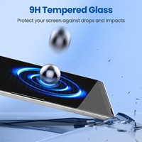 MoKo Lot de 2 films protecteurs d'écran en verre trempé 9H sensibles au toucher pour Microsoft Surface Pro 12 pouces 2025