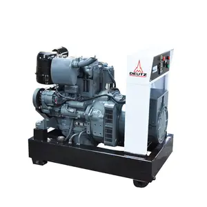 10kw Deutz engine water cooled 220v diesel generators 12.5KVA open type