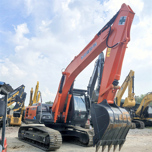 Excavatrice Hitachi ZX200 d'occasion de marque japonaise 30TON Moteur de pelleteuse sur chenilles à vendre en stock Expédition rapide - Product Image 3