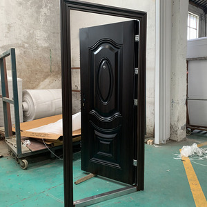 TECHTOP Residential Steel Entry <strong>Doors</strong> Modern Aesthetic Home Front <strong>Back</strong> Entrances Fire Rated Options Anti Corrosion Treatment - Product Image 2
