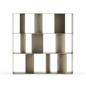 Tùy Chỉnh Đồ Nội Thất Phòng Ngủ Tường Hiện Đại 9 Cube Đa Hai Lớp 3 Tier Đứng Duy Nhất Màu Trắng Kim Loại Giá Cuốn Sách Nổi Kệ Cho Sách - Product Image 4