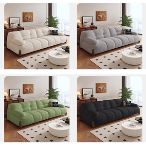 Canapé modulaire <span class=keywords><strong>3</strong></span> <span class=keywords><strong>places</strong></span> en tissu, design moderne et populaire, pour salon - Product Image 4
