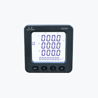 Compteur d'énergie multifonctionnel certifié CE EastSong ES72ZY, triphasé classe 0.5S, RS485 Modbus, 4 quadrants, 72x72, 2DI+2DO, IP65