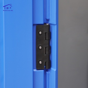 Toilettes portables modernes en plastique, installation facile, toilettes mobiles préfabriquées pour atelier, usage public - Product Image 6