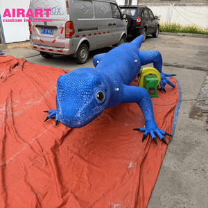 <span class=keywords><strong>Globo</strong></span> inflable con forma de lagarto con temática de selva tropical, accesorios inflables de animales camaleones - Product Image 3