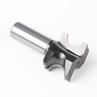 1/2 "tige bois fraise bord coupe peu demi-cercle Cutter rond tige en bois incurvé bords arrondis routeur peu