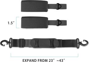 Sangle de transport pour <span class=keywords><strong>ski</strong></span> et snowboard, réglable et rembourrée, pour un transport facile du matériel de <span class=keywords><strong>ski</strong></span> et de snowboard - Product Image 3
