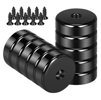 Strong Magneti N35 Pan Pot Matériaux Magneet Ndfeb Fixation Base Ronde N52 Aimant en néodyme avec vis à tête fraisée