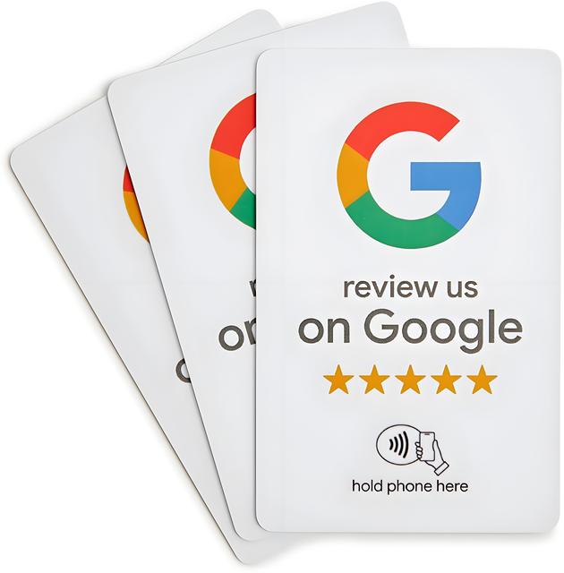 NFC Tag NTAG213 NTAG215 NTAG216 Digital Business Smart Tap Google Reviewed PVC Card for Hotels RFID Mini Tag Reputation