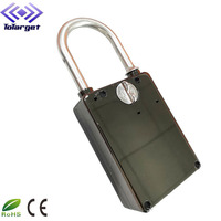 Candado antirrobo GPS en tiempo real Candado inalámbrico a prueba de agua Garantía de 1 año para contenedor GSM GPRS Compatible con PC Aplicación Android