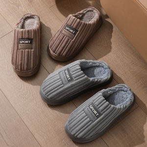 Nouveaux matériaux en gros pour semelles à mémoire de forme pour chaussons d'hommes, doublure amortissante pour chambre à coucher, populaire en hiver, promotion estivale - Product Image 1