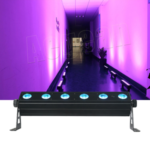 Kualitas tinggi 6X15W bertenaga baterai Rgbwa Uv 6In1 <span class=keywords><strong>Wifi</strong></span> Dmx512 lampu nirkabel Led pencuci Dinding - Product Image 5