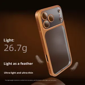 Ốp điện thoại cứng PC mạ điện siêu mỏng KAOU, bán buôn, chống sốc, bảo vệ toàn diện cho 17 16 15 Pro Max 11pro - Product Image 3