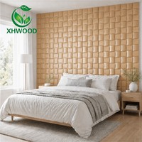 Panneau mural acoustique 3D en mosaïque, panneau mural moderne, plaque insonorisante pour la décoration murale intérieure
