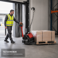 Chariot élévateur électrique, transpalette motorisé, équipement de manutention de marchandises pour entrepôt, équipement de levage robuste
