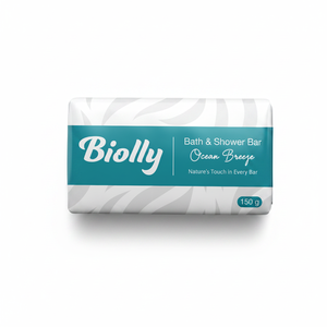 Biolly 150g Ocean Breeze Beauty Bar - Formule détoxifiante sans sulfate, qualité de luxe - Product Image 2