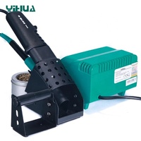 Stasiun Solder YIHUA 938BD+ dengan Layar LCD, Proteksi ESD, untuk Perbaikan IC Chip SMD PCB, dan Pekerjaan Desoldering/Rework