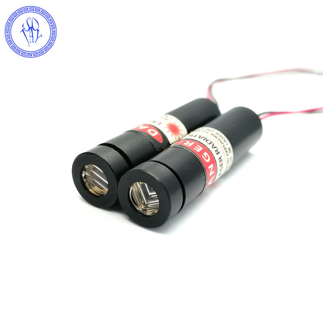 Red Dot Laser Diode Module 5V/12V 650nm 200mW High Powered Laser