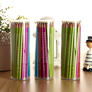 Crayons à mine graphite HB standard pour enfants, promotionnels, ronds et hexagonaux, avec gomme, personnalisables avec logo, en gros, à prix abordable - Product Image 5