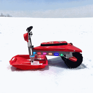 Véhicules de ski et de luge sur chenilles pour enfants d'extérieur - Sleds de ski à <span class=keywords><strong>batterie</strong></span> lithium 48V1000W - Product Image 6