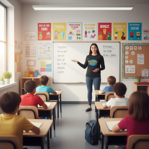 T-shirt bilingue à manches longues pour professeur d'espagnol sur le thème des super-héros, idéal pour les promotions - Product Image 1